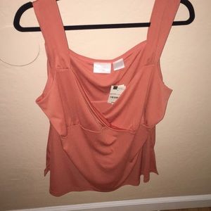 Orange fancy tank top!